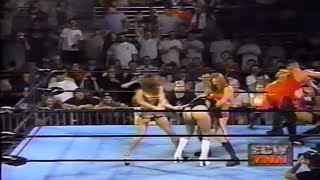 Sunny Gets Her Caboose Spanked By Dawn Marie & Lita - Ecw - Oct. 22, 1999 - Chris Candido Vs Nova