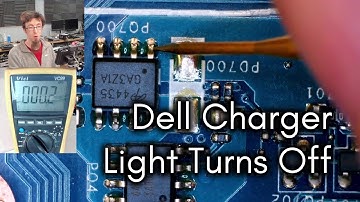 Dell Latitude E6440, Charger Light Goes Out - LFC#331