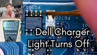 Dell Latitude E6440, Charger Light Goes Out - LFC#331