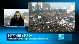 Egypt one year on: Egyptians mark one-year since start of uprising