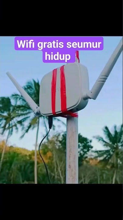 Cara nembak Wifi tetangga gratis tanpa bayar #shorts