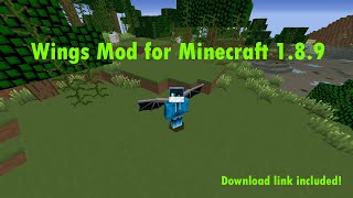 Minecraft: How to get wings in minecraft 1.8.9 | Tutorial and Download screenshot 5