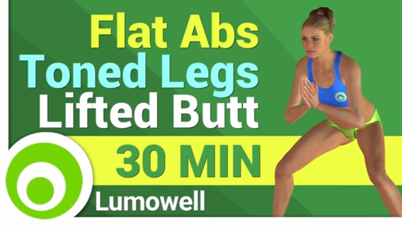 Flat Abs Toned Legs And Butt Lift Workout Youtube