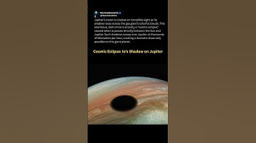 Shadow Race: Io’s Total Eclipse Over Jupiter! 🌑✨