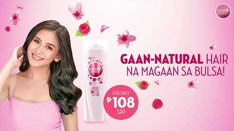Gaan sa Bulsa with Sunsilk Naturals Sakura and Raspberry Radiance!