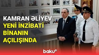 Kamran Əliyev Qəbələdə Prokurorluğun Yeni Inzibati Binasının Açılışında