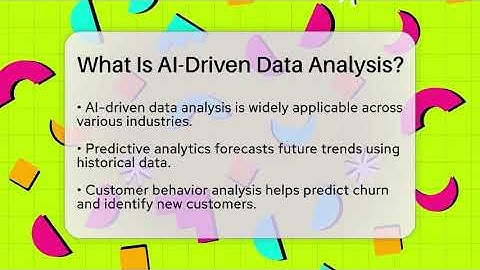 What Is AI-Driven Data Analysis? - Emerging Tech Insider