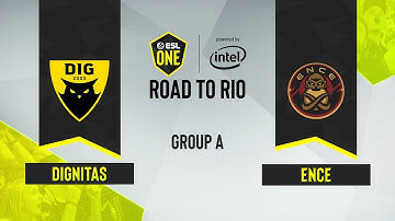 CS:GO - Dignitas vs. ENCE [Nuke] Map 1 - ESL One Road to Rio - Group A - EU