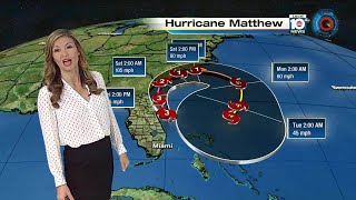 5 a.m. Friday advisory for Hurricane Matthew