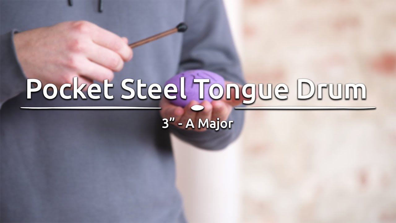 Meinl Sonic Energy Pocket Steel Tongue Drum A Major Lotus Flower Nice Gift  - Dales Drum Shop 2024