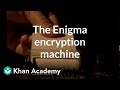 The Enigma encryption machine | Journey into cryptography | Computer Science | Khan Academy