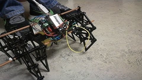 Smartphone controlled Strandbeest