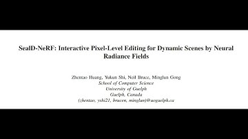 SealD-NeRF: Interactive Pixel-Level Editing for Dynamic Scenes by Neural Radiance Fields