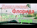 ПОГОДА ВО ФЛОРИДЕ❤СЕЗОН ДОЖДЕЙ❤САЛАТ ИЗ ТУНЦА- TUNA SALAD (389)