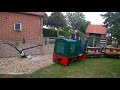 Feldbahn im Garten