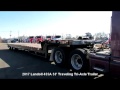 *SOLD*13930 - 2017 Landoll 455A 53&#39; Traveling Tri-Axle Trailer