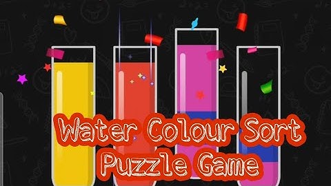 Water Colour Sort Puzzle Challenging Game-Level 11 to 20| Android Gameplay-Trendinggames
