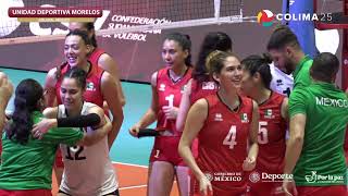 México vs Venezuela (Cuartos de Final) | XXII Women’s Senior Pan-American Cup 🏐 | EN VIVO