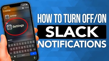 How To Turn On Or Off Slack Notifications On iPhone: SIMPLE & Easy Guide!