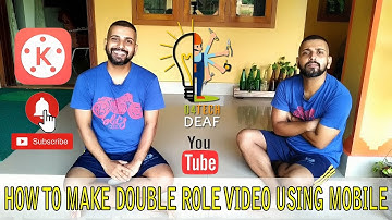 How to make double role video using mobile | Kinemaster android app ?