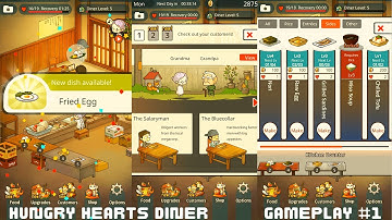 Hungry Hearts Diner - Gameplay - Part 1 (Android, iOS)
