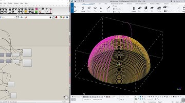 Tekla Strucutres || Grasshopper: Rebar for Roof