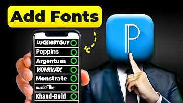 How to add font in pixellab 2025 | pixellab me font kaise add kare