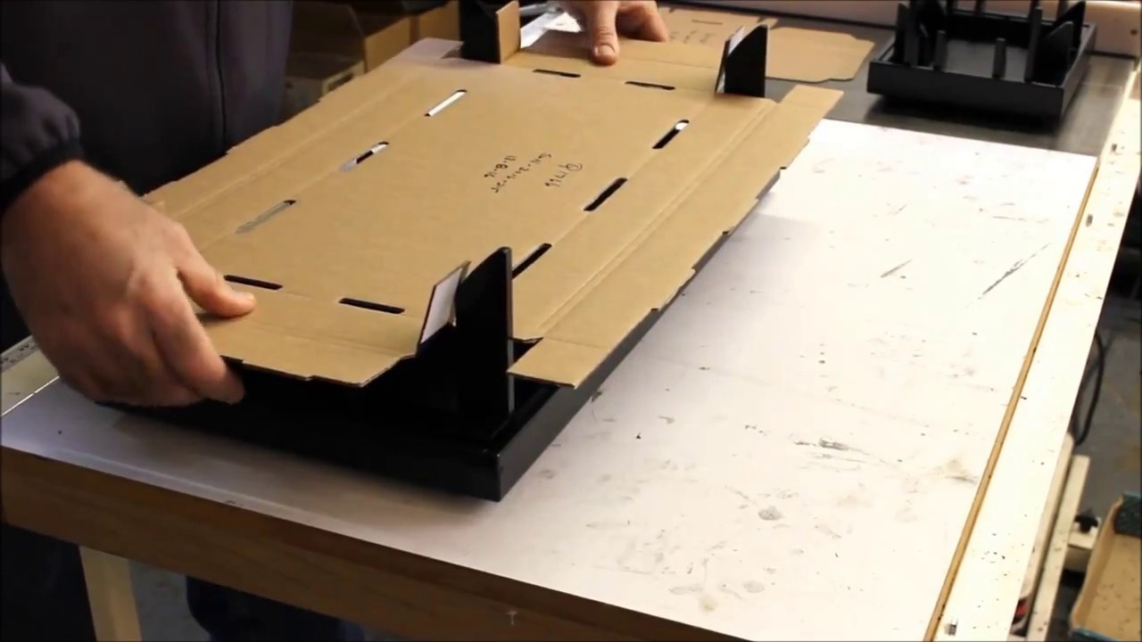 Easy Fold Jig, Fixture, Tool, Machine - Makes Folding Corrugated Mailers,  Trays, Boxes, Displays Easy