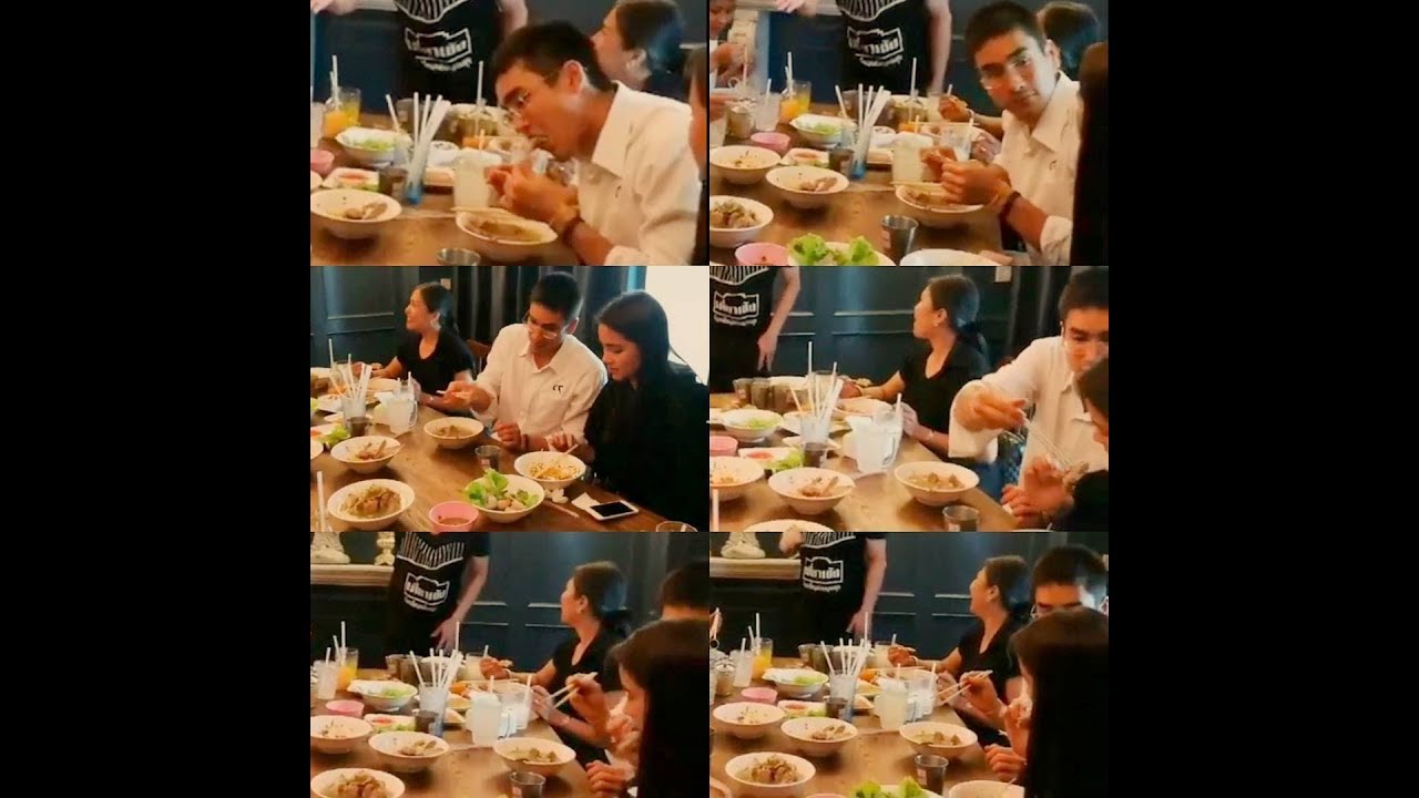 NadechYaya: max so fin eat together 231017