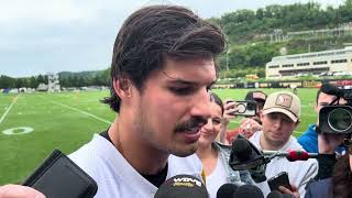 Mason Rudolph on opportunity with Steelers amid Aaron Rodgers noise