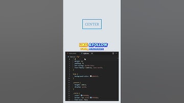 How to Center a Div using CSS #javascript #frontend #animation #loader #loading #htmlcss #centerdiv