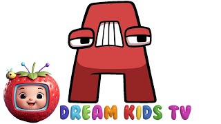 Awesome A! ✨🎨 | Draw & Color Alphabet Lore Morph