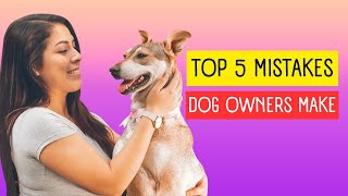 The Top 5 Mistakes Dog Owners Make (And How to Avoid Them)