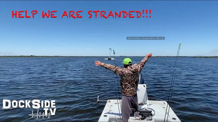 DockSide TV "HELP!!! WE ARE STUCK DEEP IN THE MARSH"