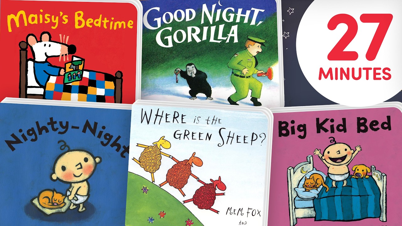 10 Bedtime Stories for Kids | Read Aloud | Good Night, Gorilla ...