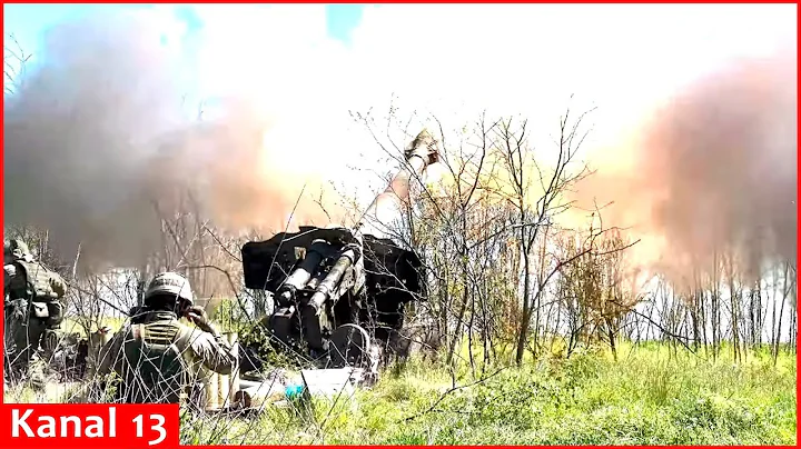 The Ukrainian military successfully deploys trophy d-20 gun-howitzer against Russian Forces