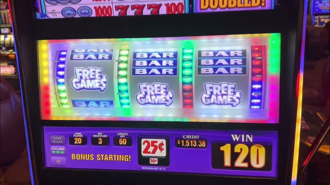 Pinball Jackpot, Triple Diamond 3 Reel & goofy Pacman game. Thanks for