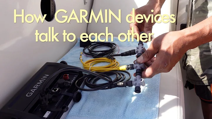 How all GARMIN devices talk to each other. Installing NMEA 2000 #boating #yachting #garmin #NMEA2000