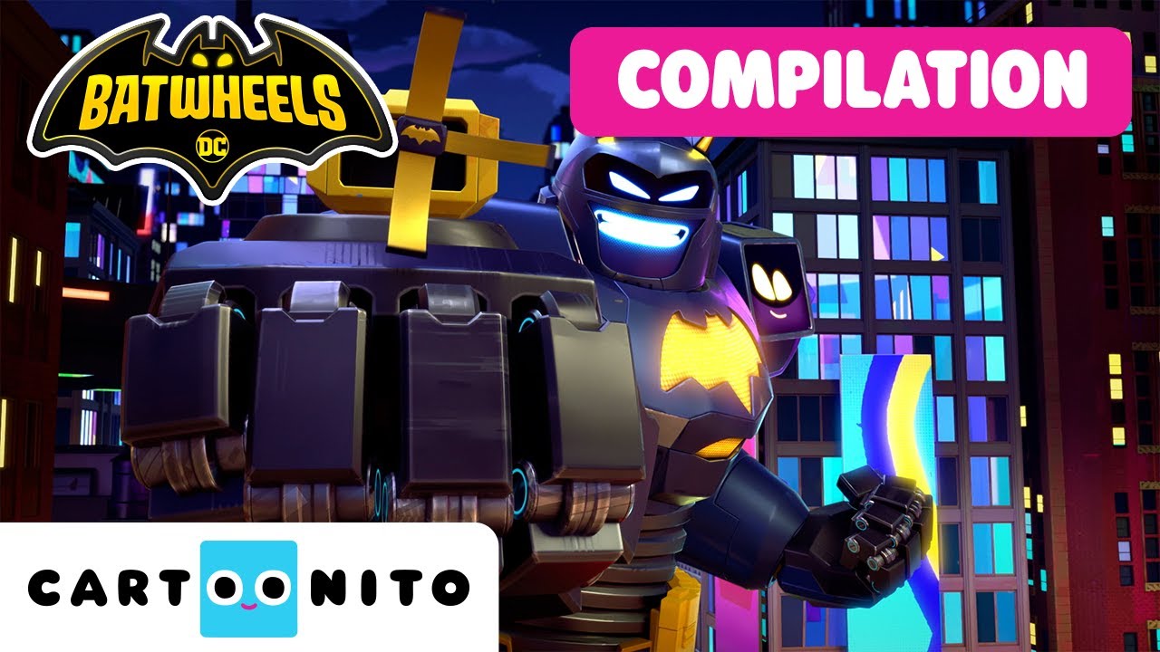 Best Battles Compilation| Batwheels | @Cartoonito