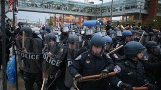 Freddie Gray protests get violent