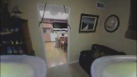 My First Whoop Recording with my FatShark D3 Inductrix fpv