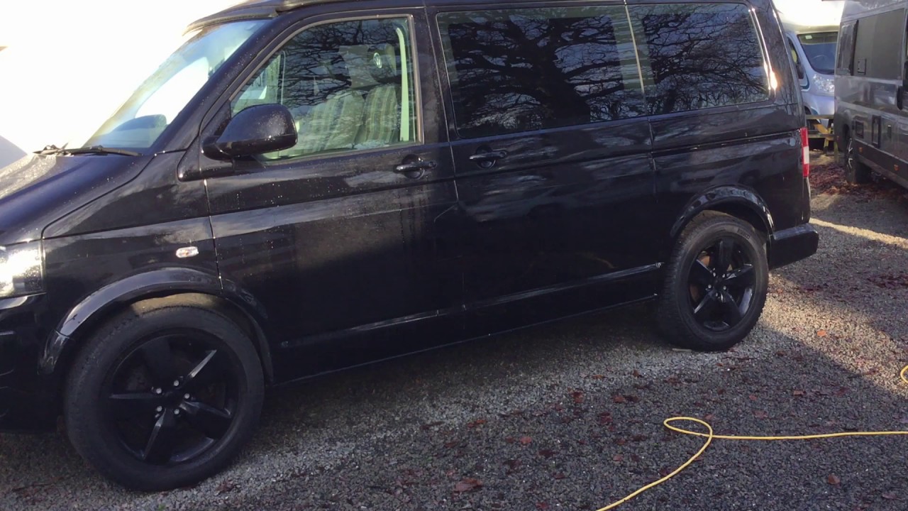 vw transporter black edition