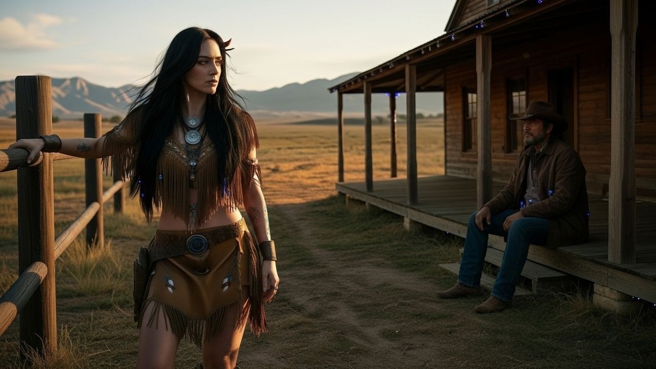 Uma mulher Apache Apareceu na Fazenda… Ela Sabia Tudo Sobre Ele