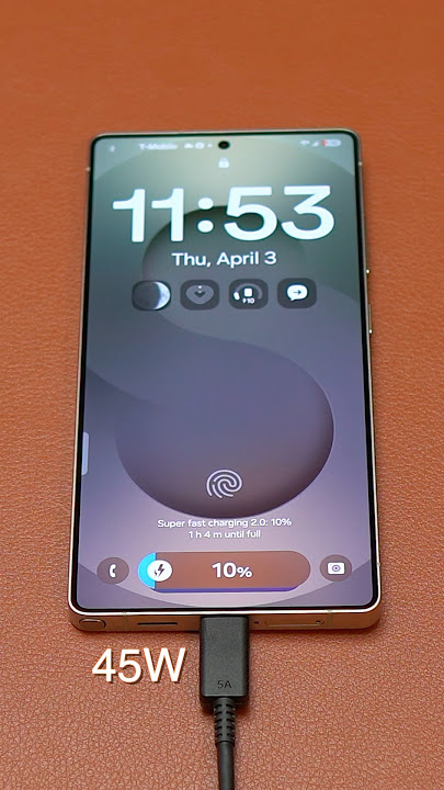 Galaxy S25 Ultra 45w to 25w Charging 🎶