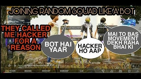 PART 12 | JOINING RANDOM SQUAD OF INDIAN CONQUEROR PLAYER LIKE A BOT | PUBGM