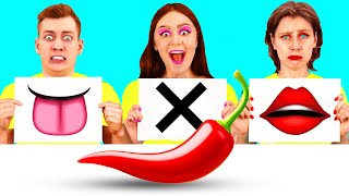 картинка: Откуси Лизни или Ничего Челлендж | Вкусные Кухонные Лайфхаки от ChallengeTeen