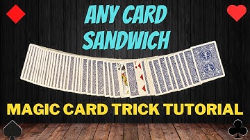 ELKE KAART SANDWICH - MAGISCHE KAARTTRUC TUTORIAL