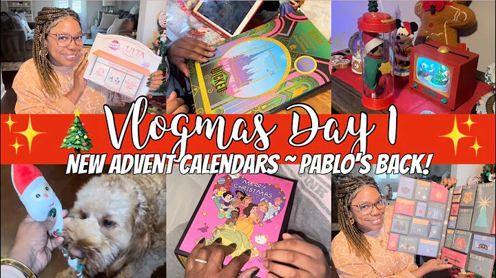 VLOGMAS DAY 1 🎄 WE'RE BACK! ADVENT CALENDARS, BIG SURPRISES & 25 DAYS OF CHRISTMAS MAGIC!