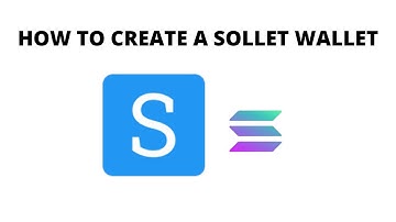 HOW TO CREATE A SOLLET WALLET 2021