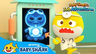 doctor baby shark great pearl emergency baby shark job adventure